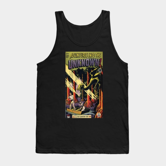 Adventures Into The Unknown Tank Top by Slightly Unhinged